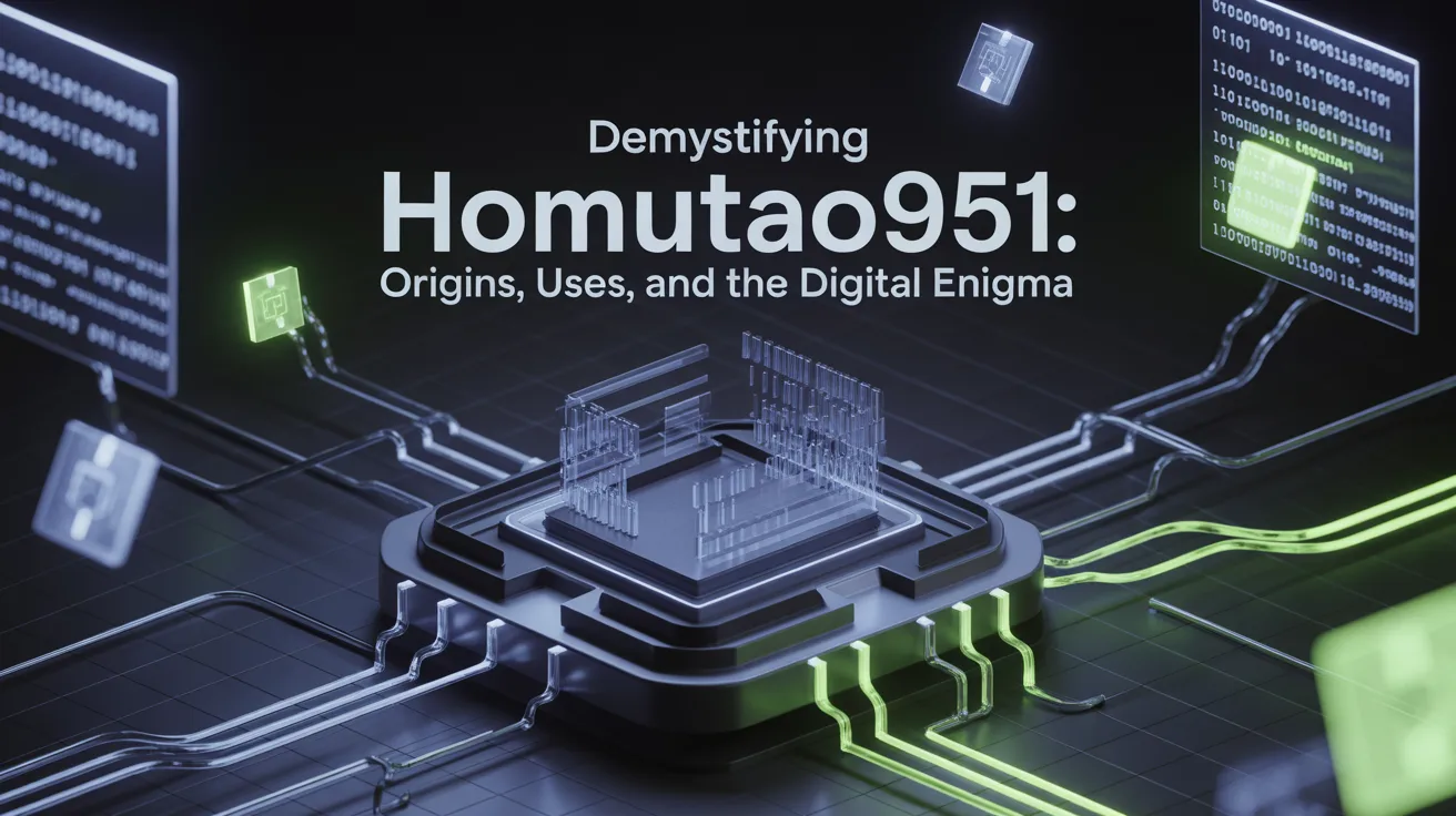 Demystifying Homutao951: Origins, Uses, and the Digital Enigma