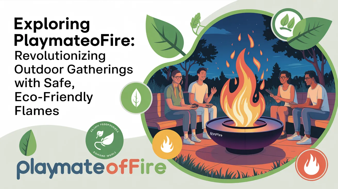 Exploring Playmateoffire: Revolutionizing Outdoor Gatherings with Safe, Eco-Friendly Flames